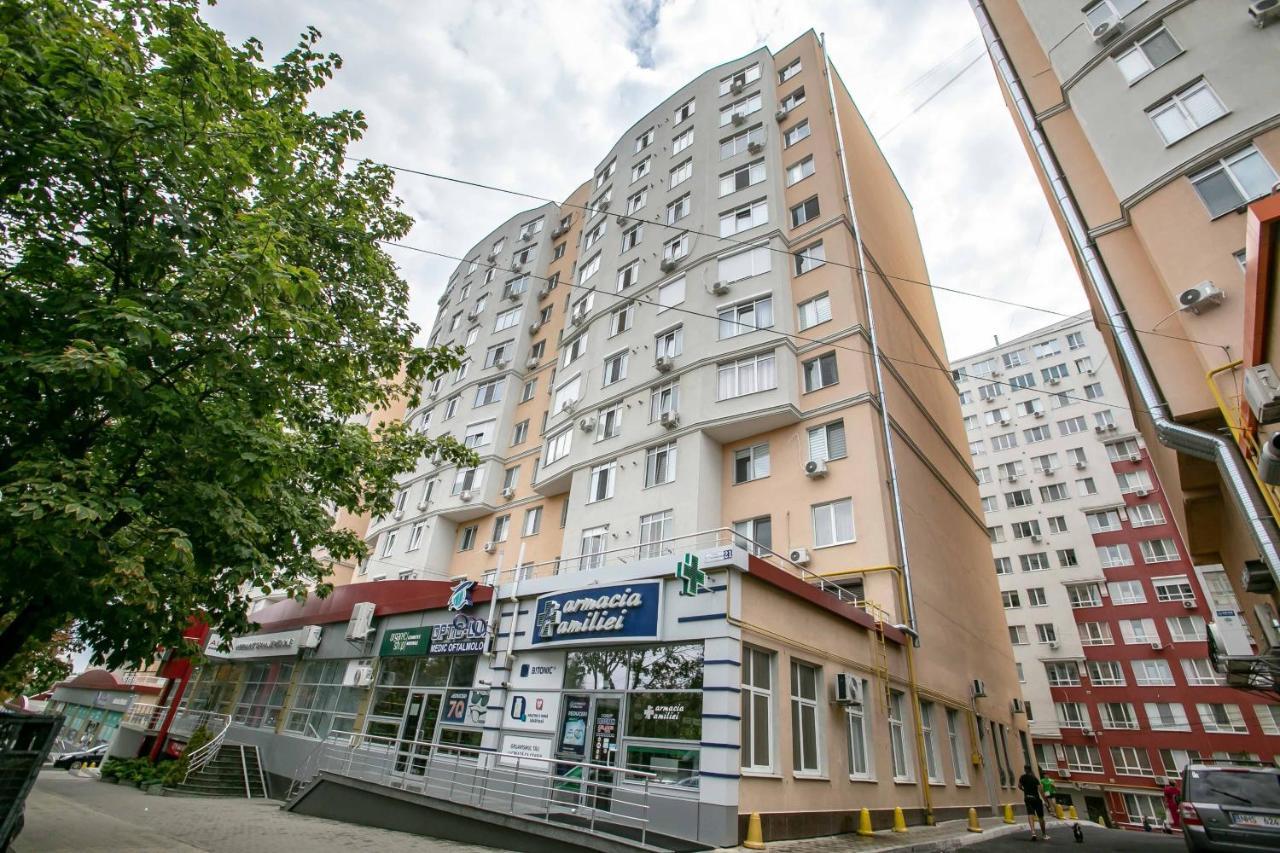 Apartament De Lux Cu 2 Camere Si Living Chisinau Exterior photo